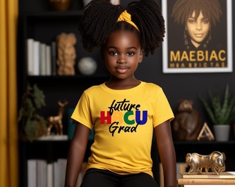 Future HBCU Graduate shirt for kids, boys, and girls