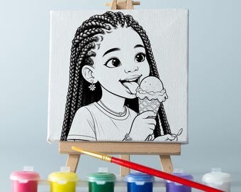 Paint kits, Family Night Fun, Get together, Paint n sip party canvas, paints, crayons, young kids and adults