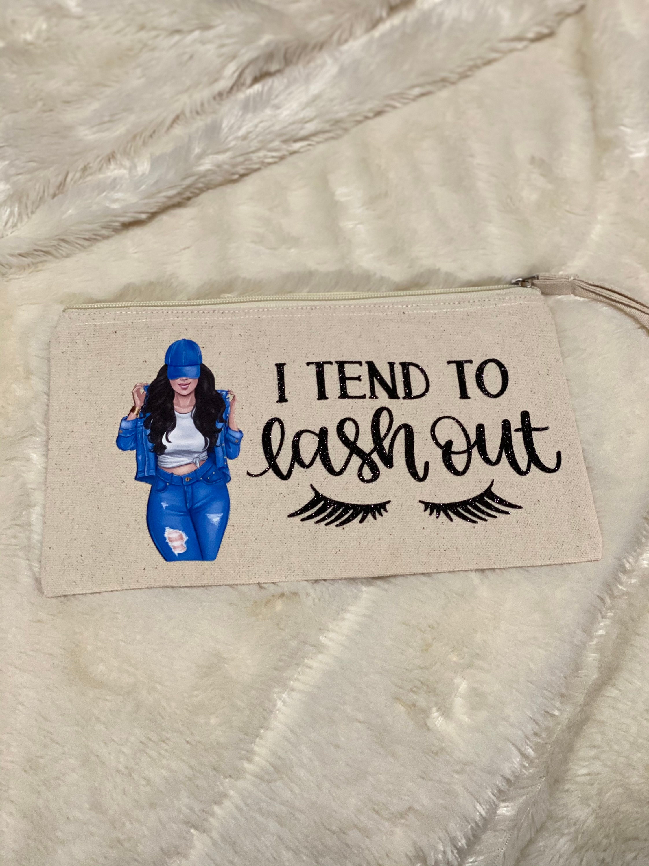 Cosmetic Bag Personalization Beauty Make up Bridal | Etsy