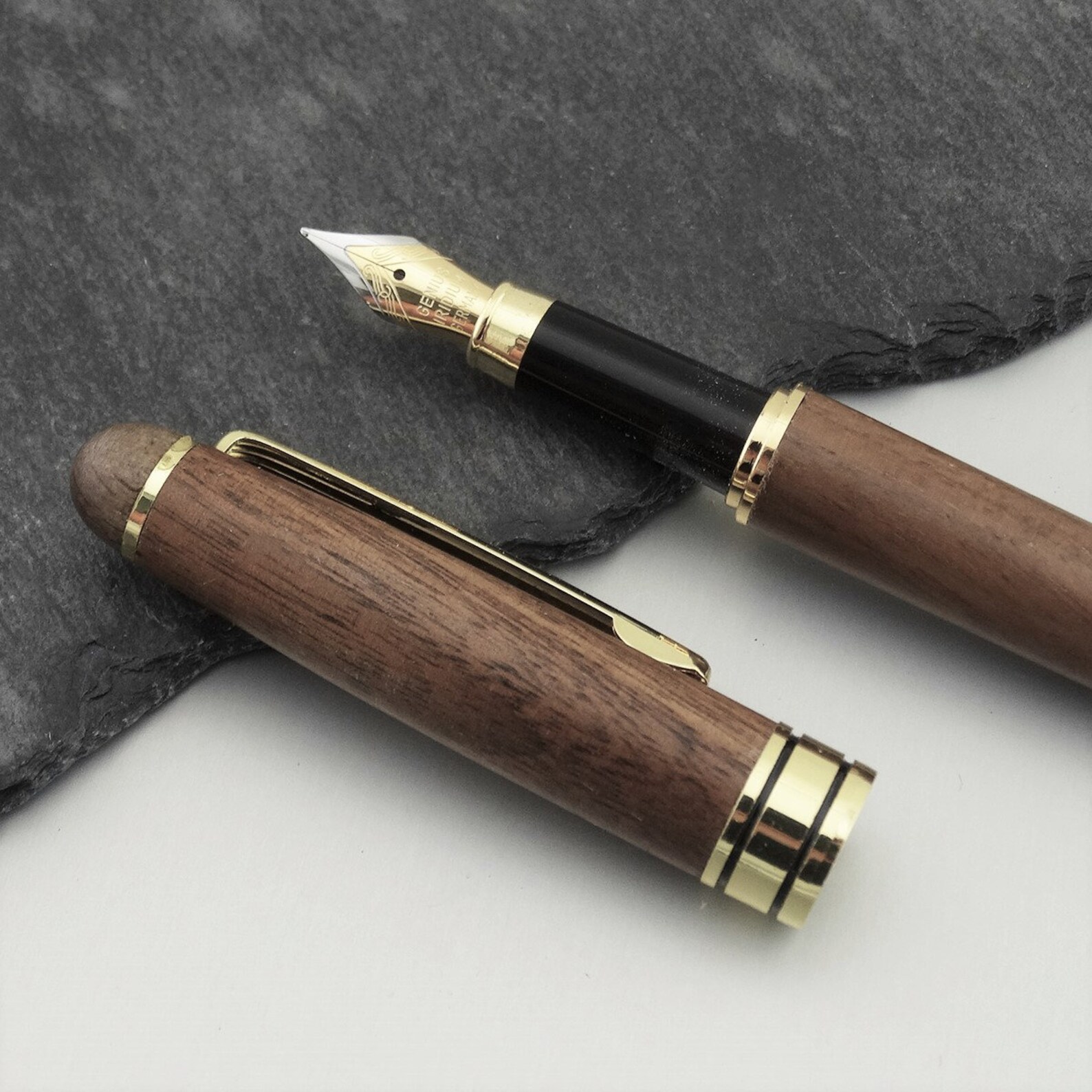 Engraved Dark Chocolate Fountain Pen This Pen Should Only Be Etsy