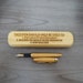 Engraved Bamboo Fountain Pen - This Pen Should Only Be Used To - Laser Engraved Gift - Comes with Ink Converter, Pen and Case 