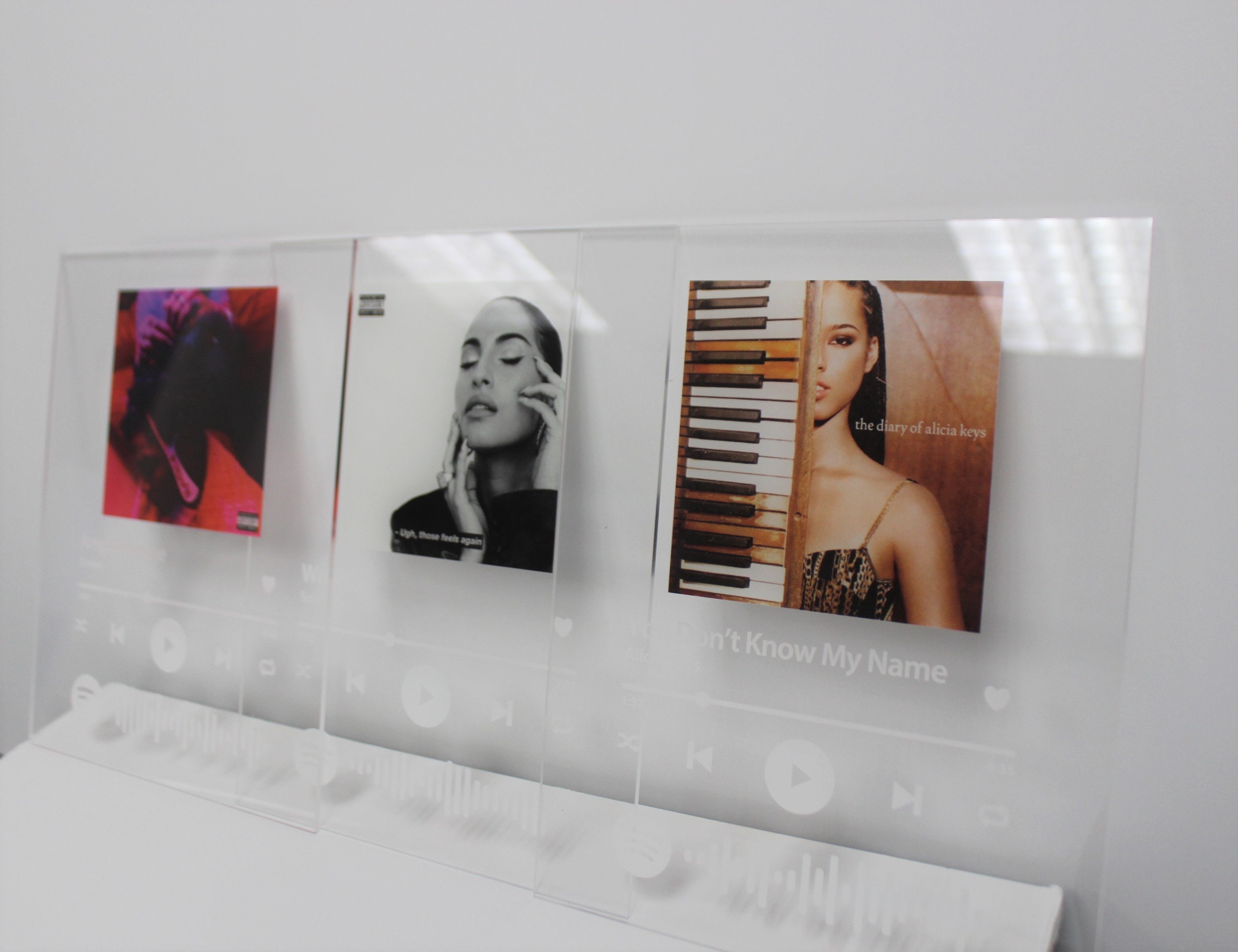 Professional Quality Custom Acrylic Album Cover Spotify Etsy