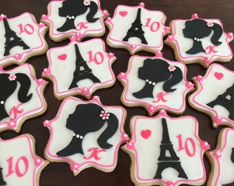 barbie sugar cookies