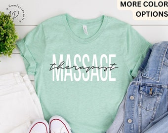 Massage Therapist T-Shirt: LMT Muscle Therapy Tee