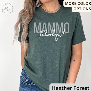 Mammo Technologist T-Shirt: X-Ray Tech, Radiographer Tee