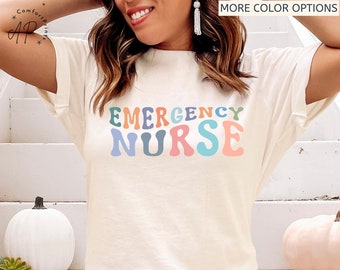 Emergency Nurse Shirt, ER Nurse T-Shirt, RN Nursing School Tee, ICU Nurse Sweatshirt, Nurse Squad, Shirt for Future Nurse