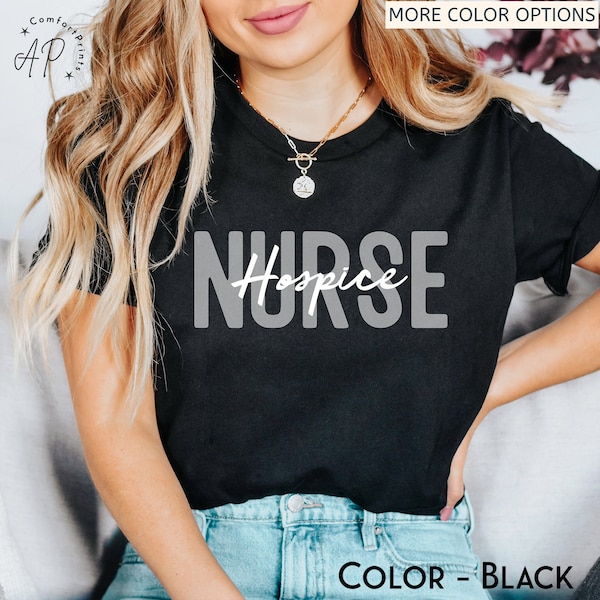 Hospice Nurse Shirt | Hospice Registered Nurse T-Shirt | Nursing School Tee | Registered Nurse Appreciation Tee | Nursing School Graduation