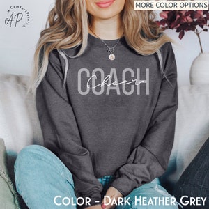 Cheer Coach Sweatshirt, Cheerleading Sweater, Game Day Shirt, Cheer Coach Gift T-Shirt, Cheer Squad Sweatshirt, Cheerleading Mom Shirt image 4