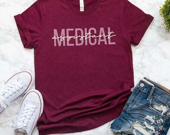 Medical Assistant Shirt, Certified Med T-Shirt, CMA Sweatshirt, Gift for Med Student, Medical Assistant Grad, Essential Medical Assistant