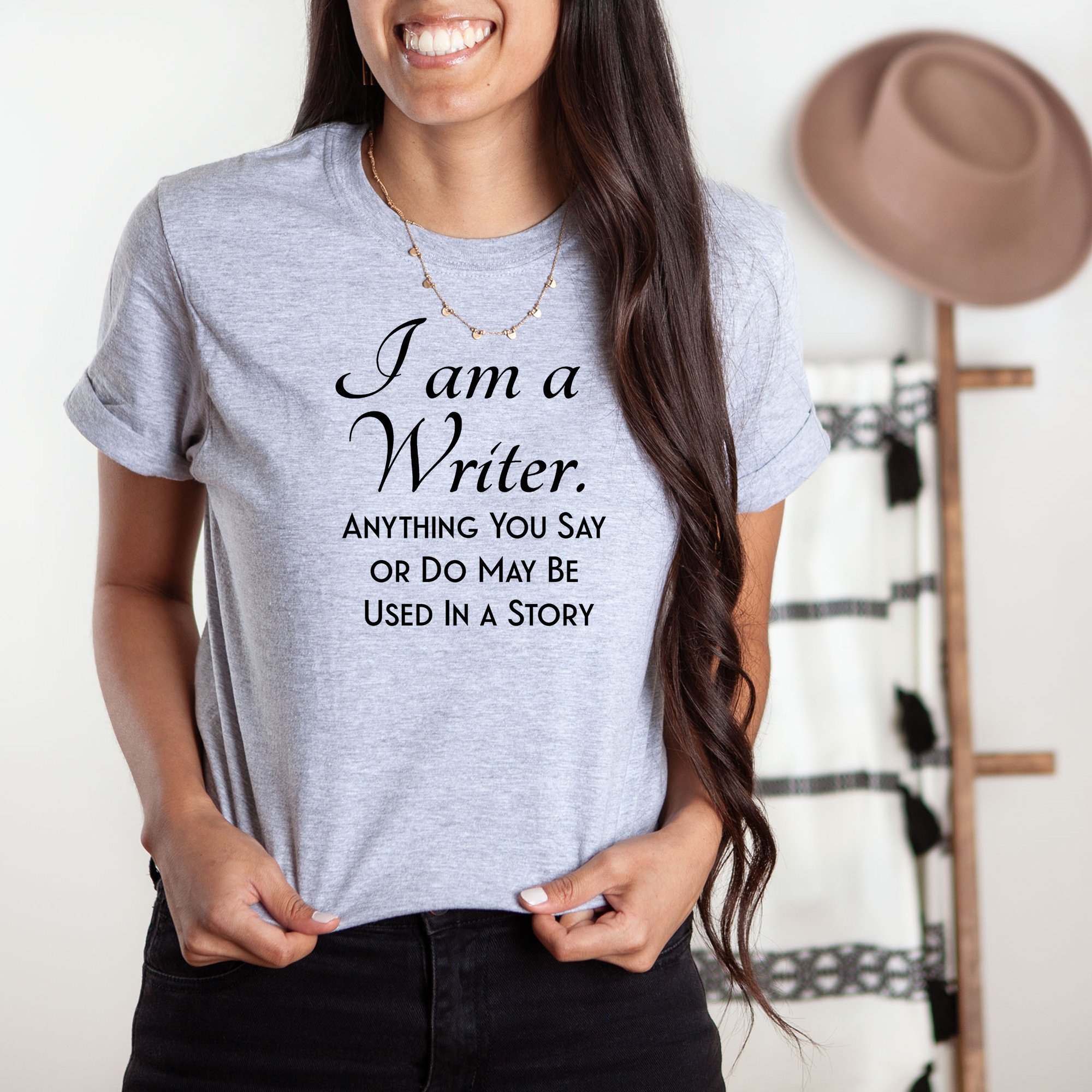 Writer Shirt - I Am A Writer T Shirt Writer Shirt - I Am A Writer T Shirt