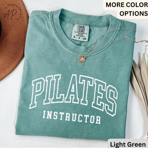 Pilates Instructor Comfort Colors® T-Shirt, Pilates Life Shirt, Pilates Lover Tee, Gift for Pilates Instructor