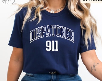 911 Dispatcher Shirt, Emergency T-Shirt, Dispatcher Gift Tee, First Responders, Emergency Medical Dispatcher