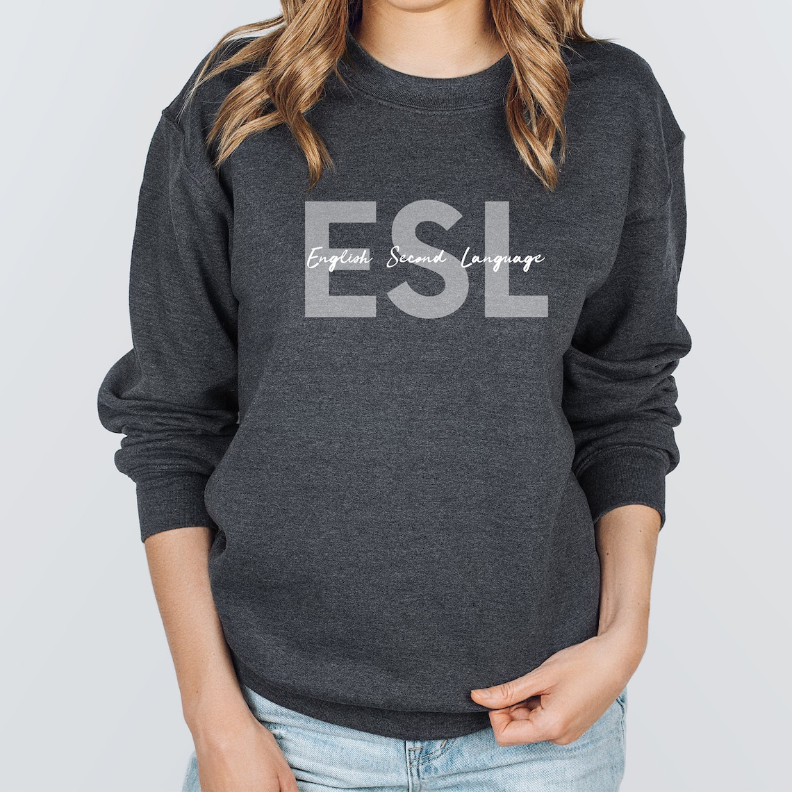 Sudadera de inglés en segundo idioma / Suéter ESL / Camisa de Etsy España