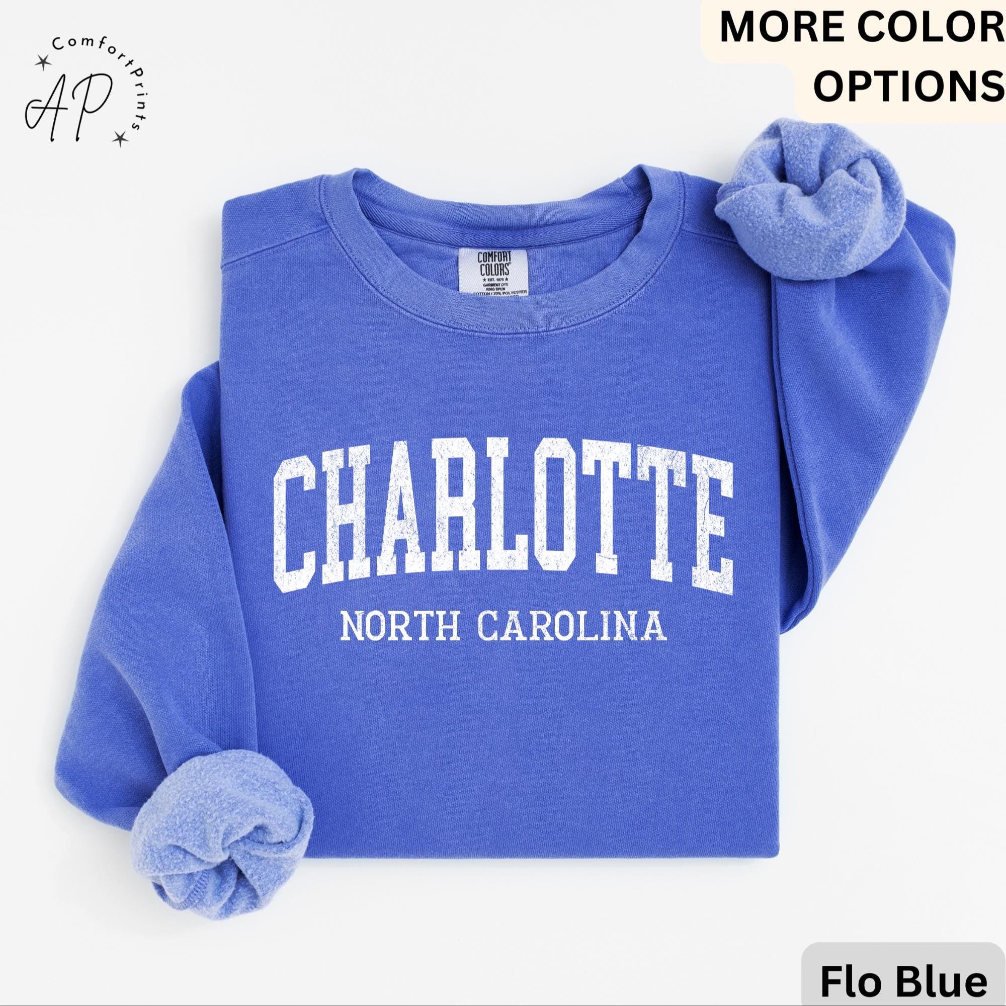 Unc Charlotte Sweatshirt - Etsy
