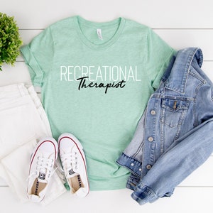 Recreational Therapist T-Shirt: Therapeutic RT Tee