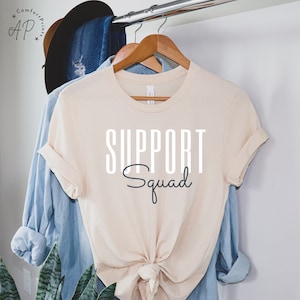 Support Squad Shirt, Support Teacher T-Shirt, Teacher Appreciation Sweatshirt, School Support Staff Sweater, Office Squad Shirt