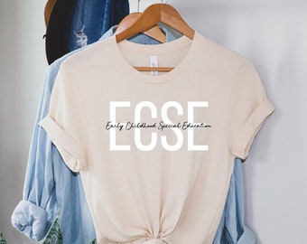 Early Childhood Special Education Shirt, ECSE T-Shirt, Daycare Teacher Tee, Early Childhood Sweatshirt, Daycare Babysitter Sweater