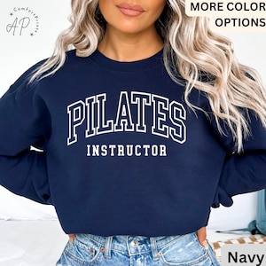 Pilates Instructor Sweatshirt, Pilates Life Sweater, Pilates Lover, Gift for Pilates Instructor