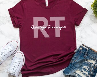 Radiologic Technologist Shirt, Rad Tech X-Ray Tshirt, Radiology Tech Tee, Gift for XRay Tech, Ray Tech Grad, CAT Scan Tech Shirt