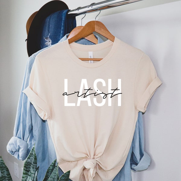 Lash Artist Shirt, Lash Boss T-Shirt, Eyelash Extension Tee, Lash Tech Gift, Makeup Artist Sweatshirt, PMU Grad Sweater, Mascara Lover