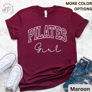 Pilates Girl T-Shirt, Pilates Life Shirt, Pilates Lover Tee, Gift for Pilates Instructor