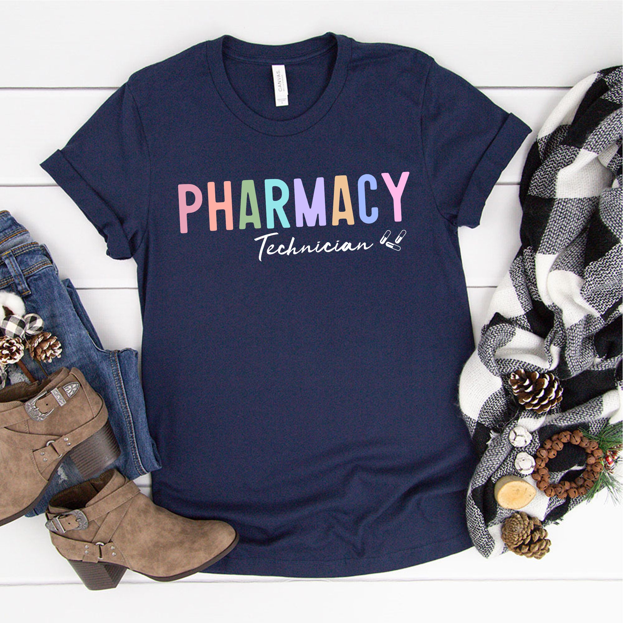 Pharmacy Technician Shirt Pharmacy Gift Tshirt RX - Etsy