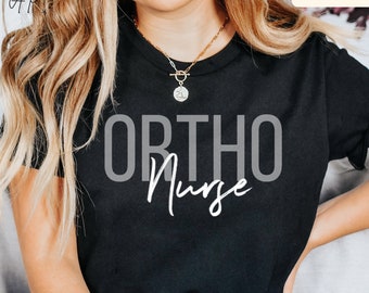 Orthopedic Nurse Shirt, Bone Hip T-Shirt, Ortho Nurse Tee, Nurse Grad Shirt, Registered Nurse Sweatshirt, Nurse Life Shirt