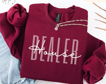 House Dealer Sweater, Realtor Sweatshirt, Real Estate Agent Hoodie, Real Estate Marketing, Gift for Realtor