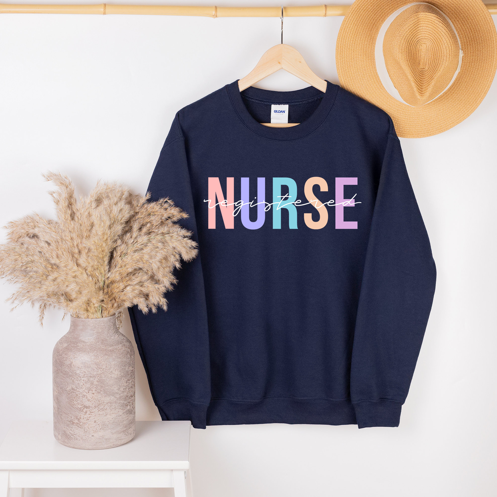 Registered Nurse Sweatshirt CNA Nurse Sweater Nursing Etsy UK