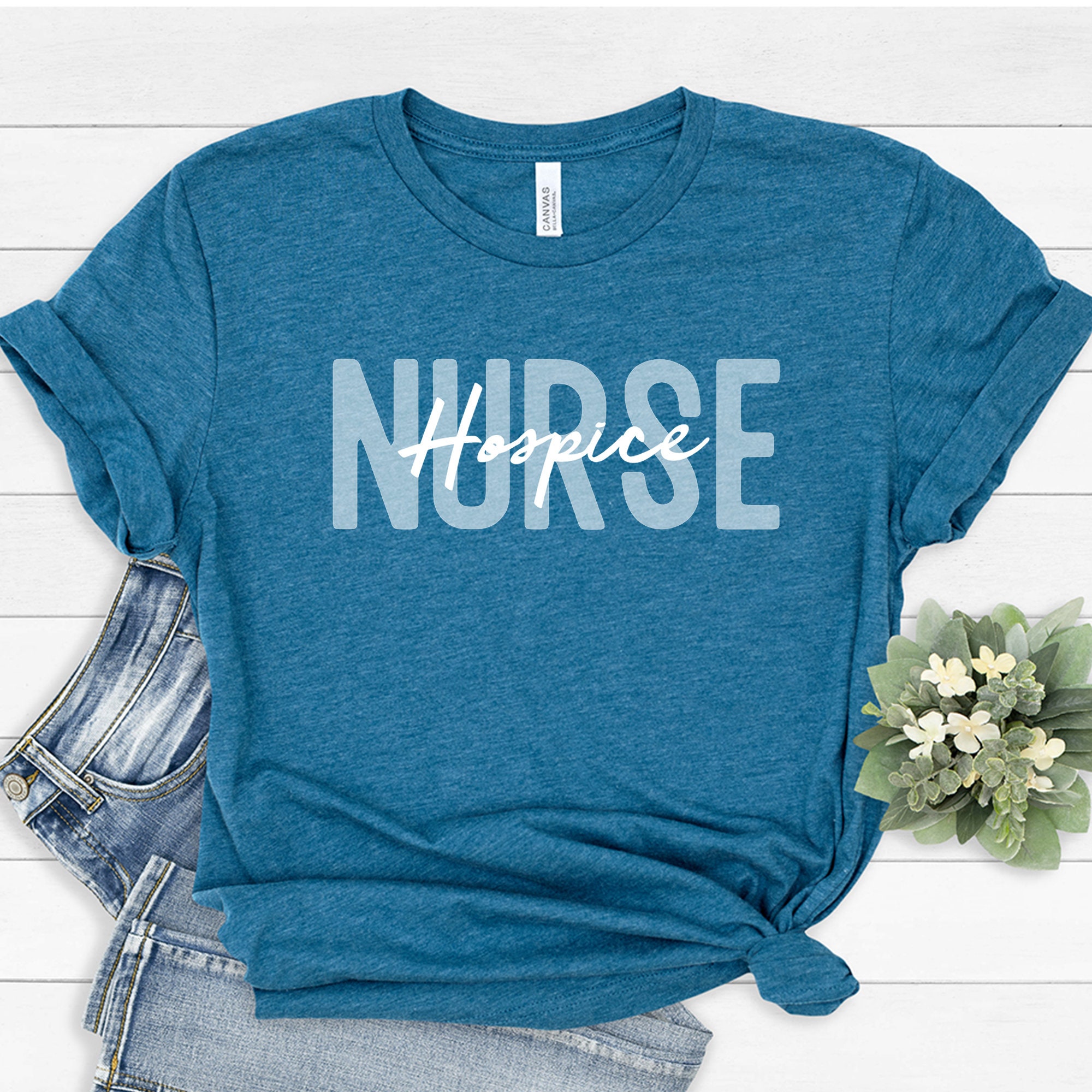 Hospice Nurse Shirt Hospice Registered Nurse Tshirt Etsy UK