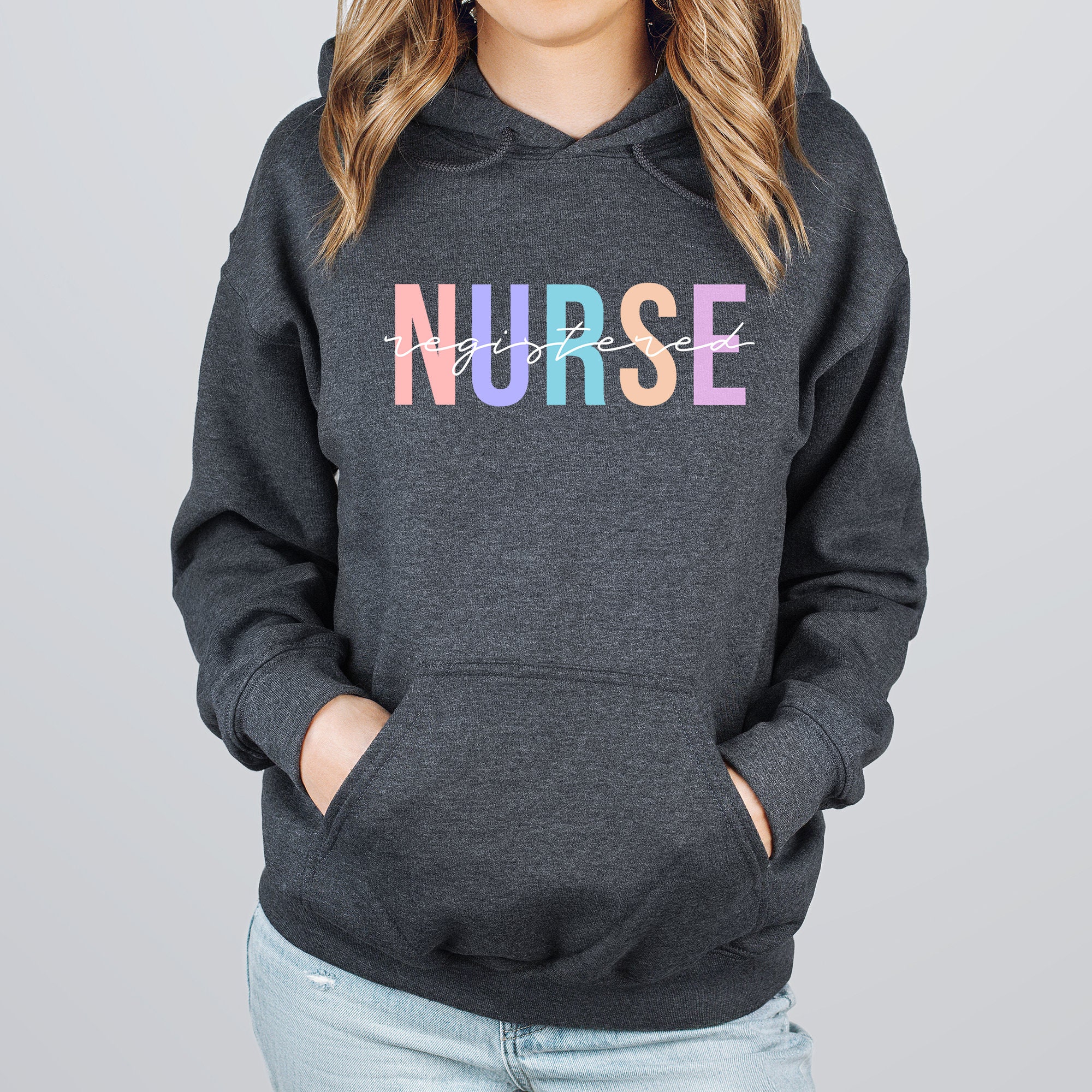 Registered Nurse Sweatshirt CNA Nurse Sweater Nursing Etsy UK