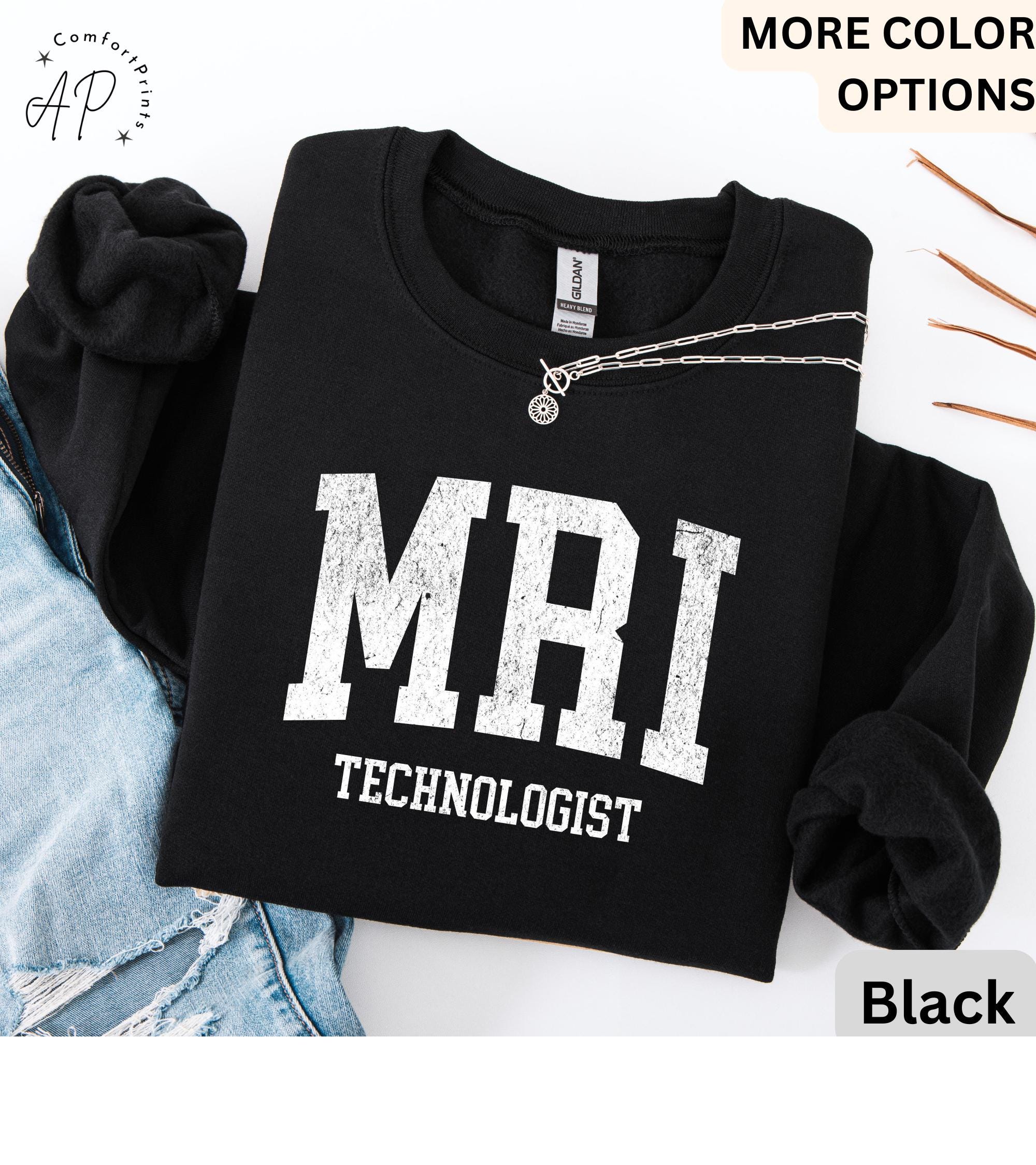 Mri Merch MRI Technologist Sweatshirt, MRI Tech Sweater, Gift for Magnetic ...