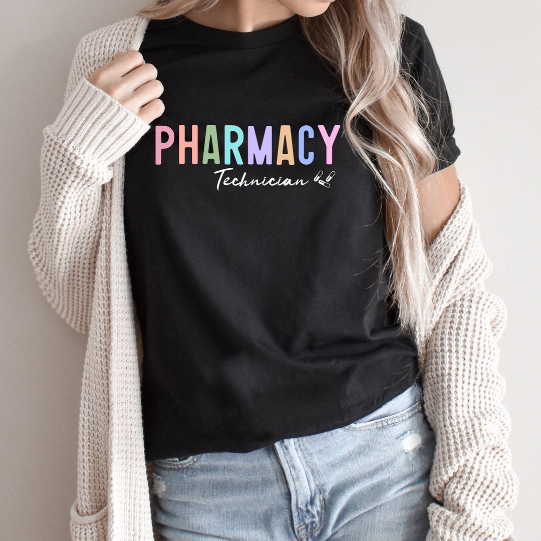 Pharmacy Technician Shirt Pharmacy Gift Tshirt RX - Etsy