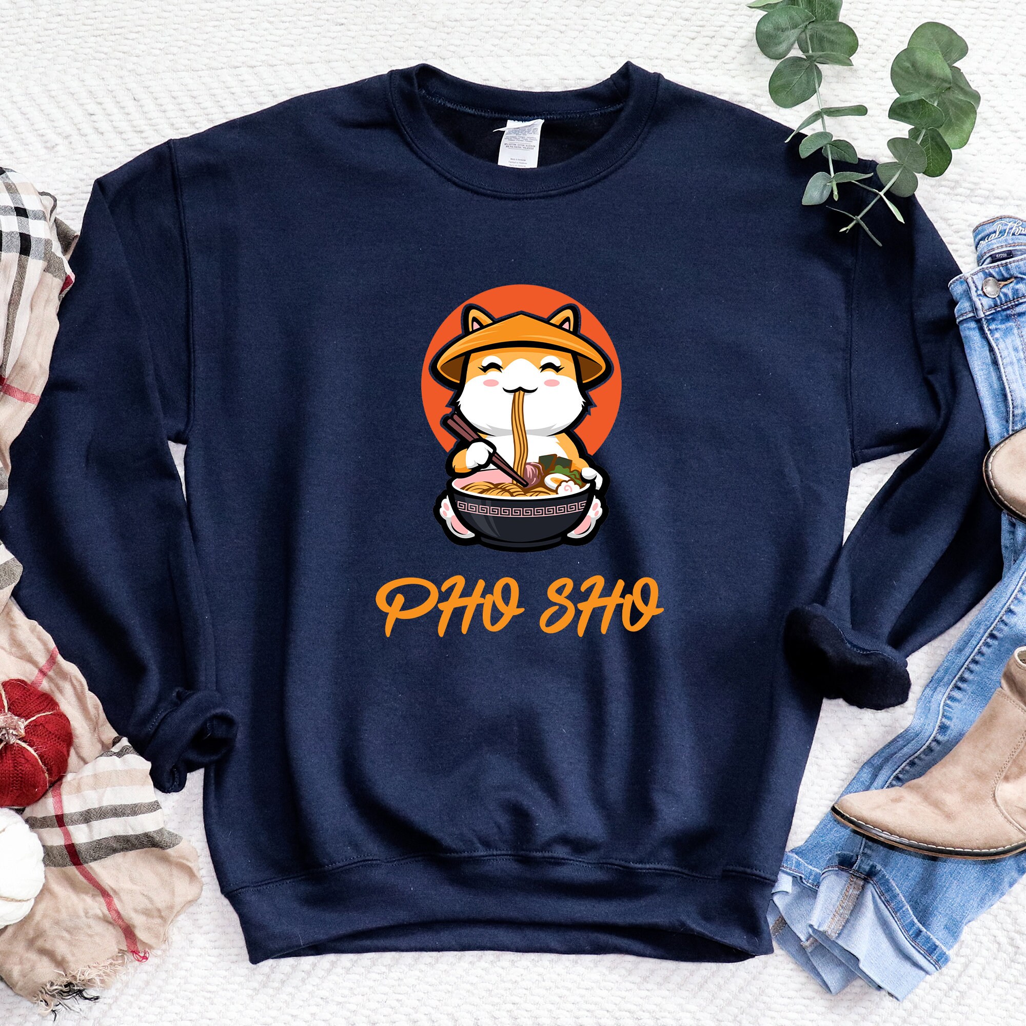 Hoodie Pho Really Funny Noodle Pasta Bowl Dish Starch Carbohydrate Humor