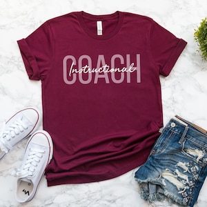 Instructional Coach Shirt, Instructional Assistant Educational Coach T-Shirt, Instructional Teacher Sweatshirt, Grade School Tee