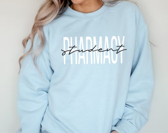 Pharmacy Student Sweatshirt, Future Pharmacist Sweater, Pharmacist Graduation Shirt, Pharmacy Student Hoodie, RX Certified Pharmacist Tee