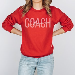 Cheer Coach Sweatshirt, Cheerleading Sweater, Game Day Shirt, Cheer Coach Gift T-Shirt, Cheer Squad Sweatshirt, Cheerleading Mom Shirt image 5