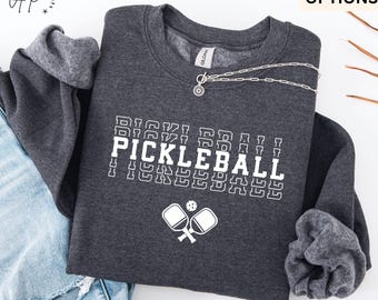 Pickleball Sweater, Pickle Baller Sweatshirt, Gift for Pickle Ball Hoodie