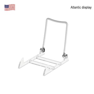 Small Acrylic Display Stand for Smartphones, Collectibles, and Small Handheld Electronics.