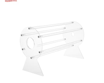 Acrylic Headband and Hair Accessory Jewelry Organizer Necklaces Storage,  Scrunchie Holder Stand Headband Display Case for Young Females