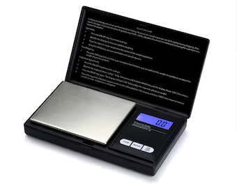 Portable Digital Pocket Scale with LCD Display Clam Shell Weighing scale range 1000g x 0.1g