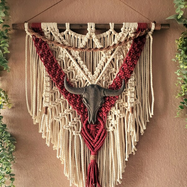 Macrame Skulls - Etsy