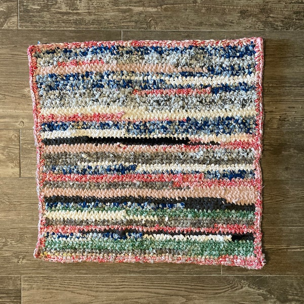 Upcycled Rag Rug Etsy