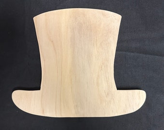 Top Hat - Uncle Sam - Snowman - wood cutout