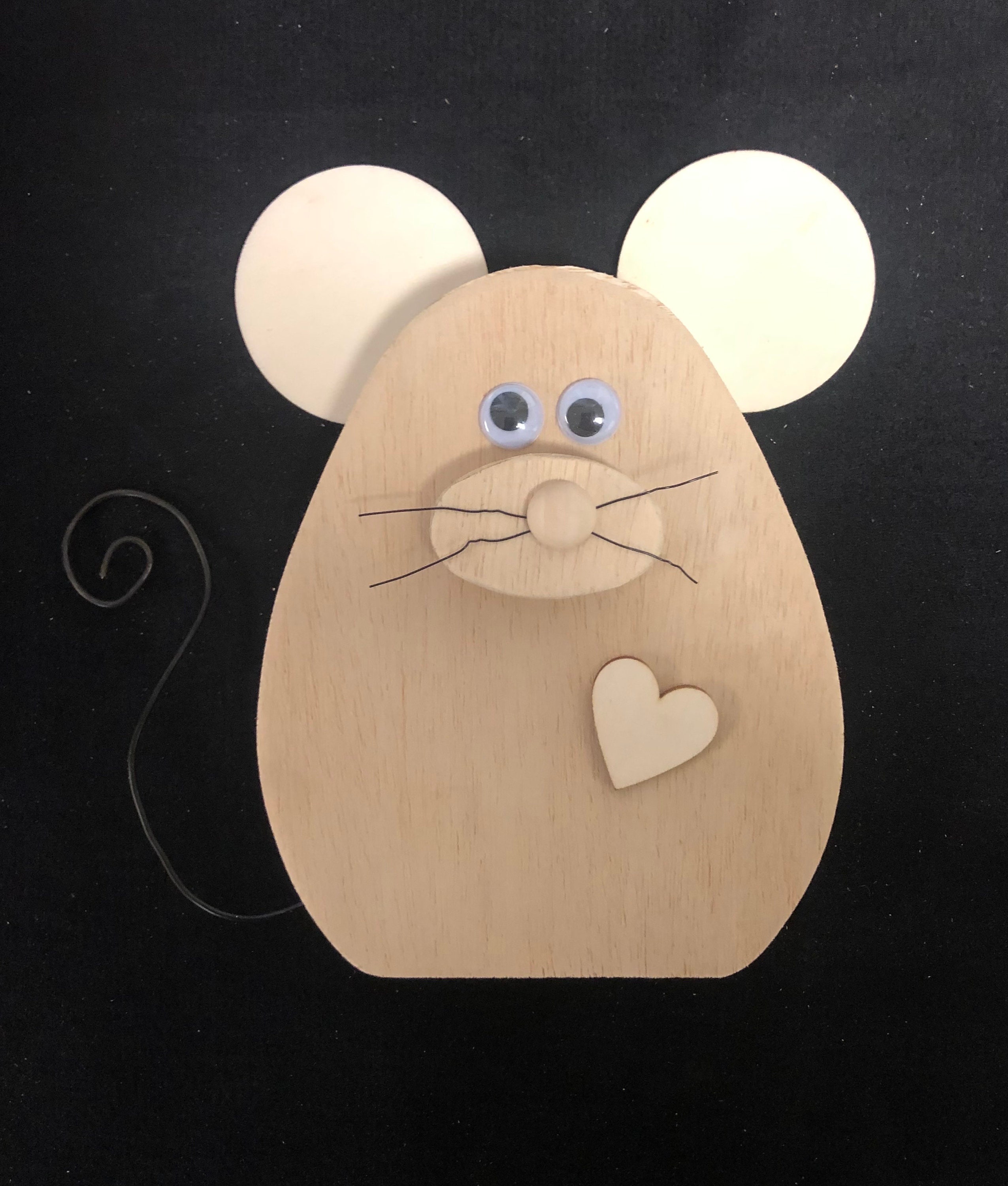 Valentine Mouse Hand Puppet Craft Kit – A Toy Garden