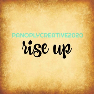 Rise Up Printable - Hamilton