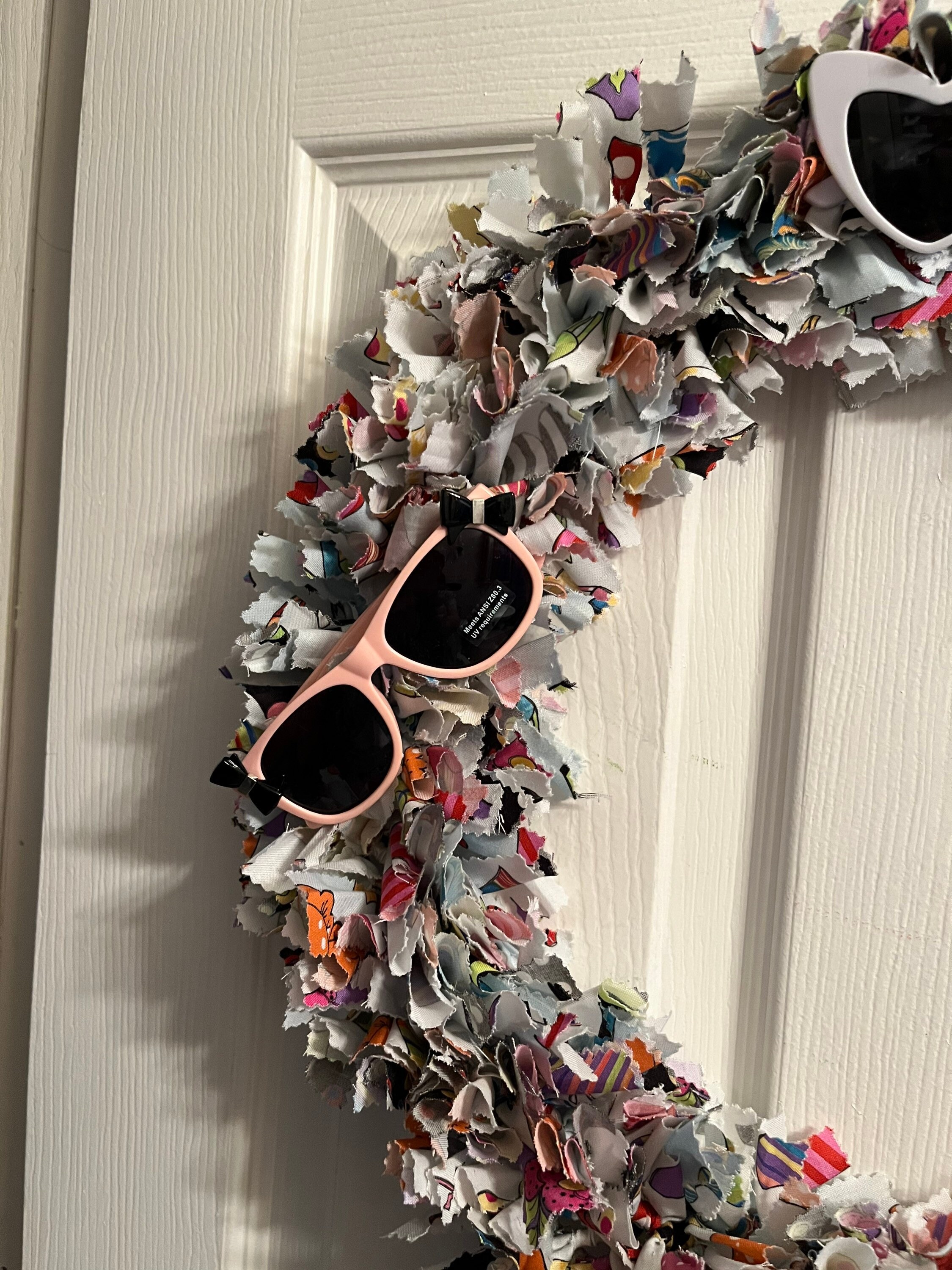 Summer Rag Wreath Patterns Surf & Sand 16” Summer Rag Wreath - Etsy