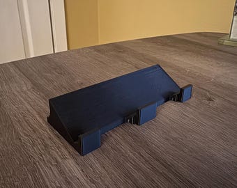 Low-Angle Phone Stand for Desk | Ideal for Watching Videos While Typing | 3D Printed Holder