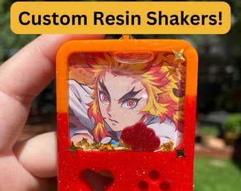 Custom Resin Shakers, Trays, Charms, and more!