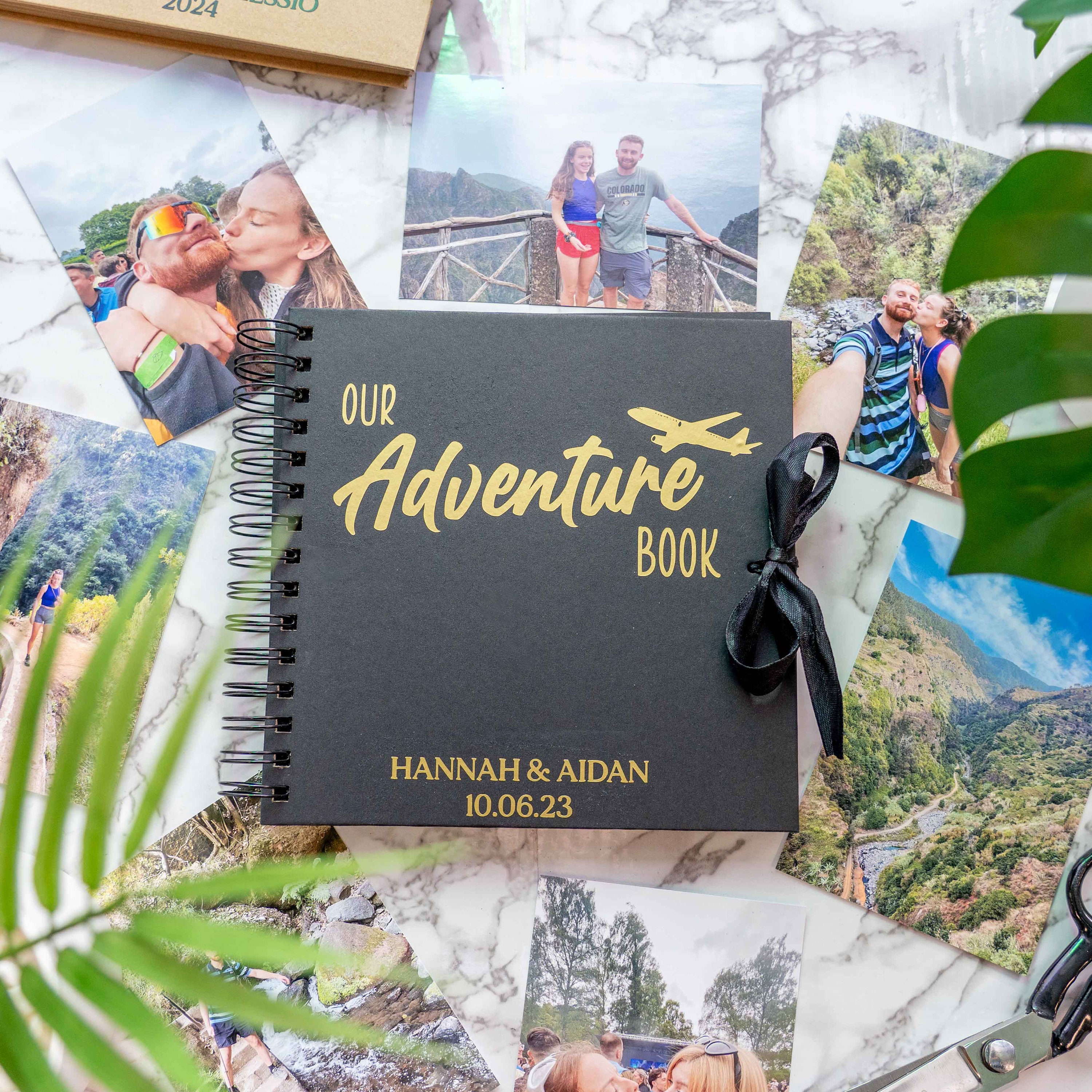 Our Adventure Book, Travel Scrapbook, Adventure Scrapbook, Couples Gift,  Anniversary Gifts, Gift for Him, Photo Albums, Personalised Gift